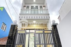 Hẻm ô tô, lương văn can, f15, q8, 4 tầng mới xây, nở hậu 85m2, 5.9 tỷ.