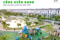 Biệt thự đơn lập góc gần công viên trung tâm giá tốt