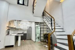 Nhà nội thất đẹp, ô chờ thang máy phố khương thượng, đống đa. 0911554873.