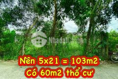 Nền đẹp 521 cách chợ vàm xáng 350m, lộ ô tô, nhơn nghĩa, phong điền