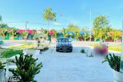 Cho thuê nhà trệt rộng đẹp, mới 100 mặt tiền đường trần hoàng na kdc hồng loan 6a