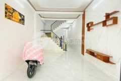 Cho thuê nhà trệt lầu mới đẹp sẵn máy lạnh kdc nam long cái răng cần thơ 4pn