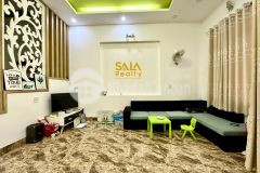 Nhà 2 lầu mặt hẻm 129 ama khê 5 x 23m giá 3.299 tỷ