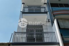 Hẻm ô tô, âu dương lân, f3, q8, 4 tầng, 69m2, 8.5 tỷ.