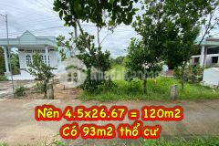 Cặp nền đẹp 120m2 rạch cựa gà, nhơn nghĩa, phong điền.