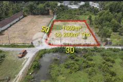 Đất 2 mặt tiền xe hơi đường long phước, long phước, q9, dt 1270m²20.5 tỷ.