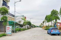 Bán đất dãy d đường 19,5m khu đấu giá lai sơn, đồng tâm, vĩnh yên. lh 0986934038