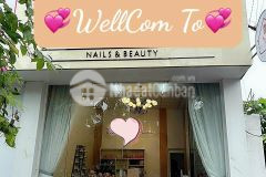 Sang tiệm nail nhà đẹp, trệt 1 lầu đã setup đầy đủ vào là kinh doanh