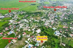 Đất full thổ 2 mặt tiền đường trong khu dân cư sau cây xăng hưng thịnh, diên hoà