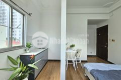 Căn hộ dịch vụ cao cấp full nội thất 25m2 đường nguyễn thị thập, quận 7.