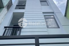 Hẻm ô tô, âu dương lân, p3, q8, 3 tầng đúc, 66m2, 7.8 tỷ.