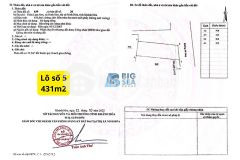 Giá nào cũng bán lô đất 431 m2 tại ninh hòa khánh hòa