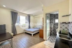 Cho thuê studio q7 cửa sổ lớn đầy đủ nội thất, rộng rãi siêu thoáng mát