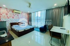 Phòng studio rộng rãi, cửa kính lớn gần ufm ở đường số 37, bình thuận, quận 7