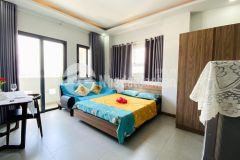 Cho thuê phòng quận 7, căn hộ dịch vụ, phòng ban công, full nội thất. phòng rộng 30m2