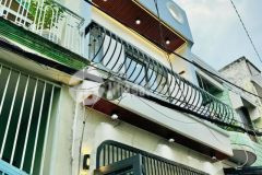 Bán nhà 2 tầng đẹp full nội thất hẻm thông phuogwf 16 gò vấp. 4t8 tl