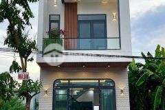 Cơ hội hiếm có bán nhà mới 1 trệt 1 lầu, kdc phú an, có sân vườn rộng tuyệt đẹp