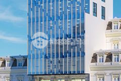 Bán toà vp vip 9 tầng mặt phố hoàng ngân. dt 212m2. vị trí đắc địa. gb 154 tỷ