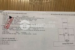 Cần bán nhà mặt tiền ngô quyền ngay chợ đêm an hội.