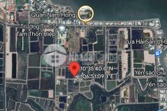 Bán lô đất đường xe hơi xã tam thôn hiệp, cần giờ 10 x 98, giá 1,95 tỷ.