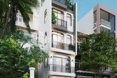 Bán nhà bát khối long biên 5 tầng thang máy 6,5 tỷ