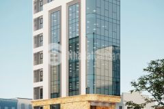 Bán toà vp lô góc mặt phố quang trung, q.hà đông. dt 146m2, mt 6m. gb 64 tỷ