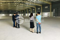 Cho thuê nhà xưởng diện tích 2.600m2, khu cn vân trung bắc giang, pccc tự động.