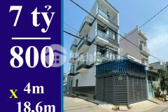 Bán nhà góc 2 mặt tiền hẻm xe hơi 6 mét huỳnh tấn phát, tt. nhà bè. giá 7 tỷ 800