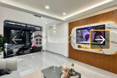 Nhà hẻm xe hơi, 33m2, 4 lầu, bình thạnh, giá 7.3 tỷ.