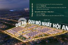 Cơ hội sở hữu đất villa cuối cùng tại trung tâm thành phố hội an chỉ với 𝟏,𝟓 𝐓𝐲