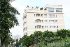 Bán tòa căn hộ dịch vụ góc 2 mt đường nguyễn văn hưởng thảo điền. dt 25x13m h 6t giá 68 tỷ