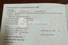 Chính chủ bán nhà xây thô lk7 văn phú, dt90m giá 17.7 tỷ