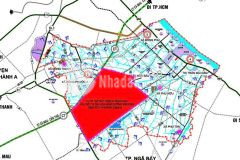 Bá.n 1.208,7m² đất lúa có 160m² thổ cư mặt tiền lộ cái chanh, ấp phú lộc, đông phú, châu thành, hg