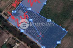 Bán đất mt kênh bình đức, bến lức 16000m2 shr 14 tỷ. lh0909999155.