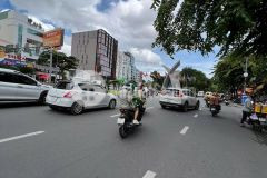 Nhà phố 5 lầu đẹp hxh tránh trường sơn 92m2 ngang 4m khu vip view sân bay 18.6 tỷ.