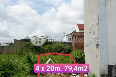 Đất mt đường 6 đường lò lu, trường thạnh, quận 9, dt 80m², 4.5tỷ tl.