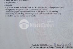 Bán đất thổ cư mặt tiền huyện củ chi