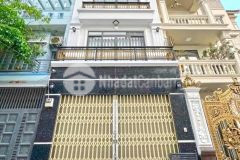 Nhà đẹp ở liền 3 lầu sân thượng mặt tiền hẻm xe hơi 6m lê thị chợ.q7