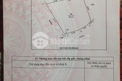 Cân ra lô đât 971m2 nghi đưc cach đương 72 chi 15m gia 16 ty