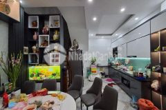 Kim giang lô góc nở hậu 30m ra phố ngõ thẳng tắp nhà đẹp full nội thất