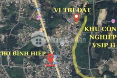 Bán lô đất xã bình hiệp, cách mốc vsip 2 khoảng 50m lh 034 846 8889