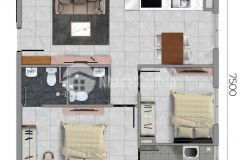 Đi nước ngoài bán gấp căn hộ tecco felice tower tân uyên 61m2 2pn,2wc giá chỉ 1.050 tỷ. lh090299