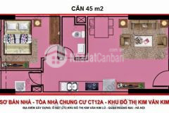 Chính chủ bán căn hộ 1 ngủ hướng đông nam, đã có sổ tại tòa ct12a kdt kim văn kim lũ