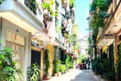Bán nhà 6 tầng minh khai 52m2 ngõ ô tô tránh, vỉa hè thoáng