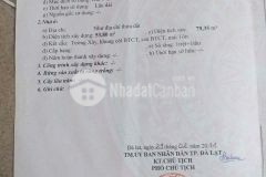 Chính chủ bán cắt lỗ căn nhà tại trung tâm đà lạt