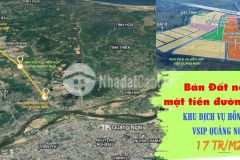 Bán đất trong thủ phủ công nghiệp việt nam gần vsip 2 quảng ngãi giá từ 17tr m2 lh 034 846 88