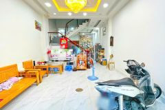Hàng mới nhà 3 lầu st mặt tiền hẻm xe hơi huỳnh tấn phát, quận 7