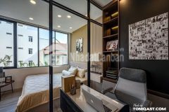 Bán nhà góc 2 mặt tiền đường quốc hương thảo điền, quận 2. dt 4 x18 4 tầng. giá 21 tỷ