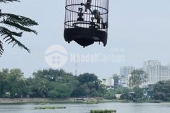 Kim ngưu mặt ngõ to oto con đi qua, view hồ dt 25m giá 2.8 tỷ