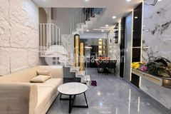 Nhà mới dương quảng hàm vào ở ngay gần đh văn lang chỉ 3 tỷ nhỏ nhà 26m2 3.5 x 7.5 1 trệt 1 lầu.